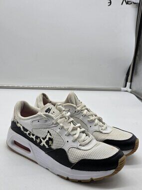 Nike Air Shoes Womens Size 7.5 White sc Leopard Mesh Running Sneakers DZ5200-100